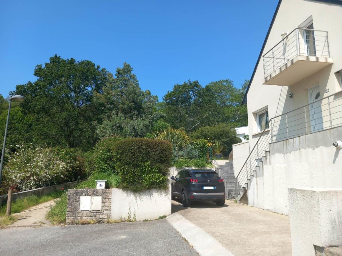 Appartement Au Calme Proche D'Un Petit Bois Dans Quimper Exteriör bild
